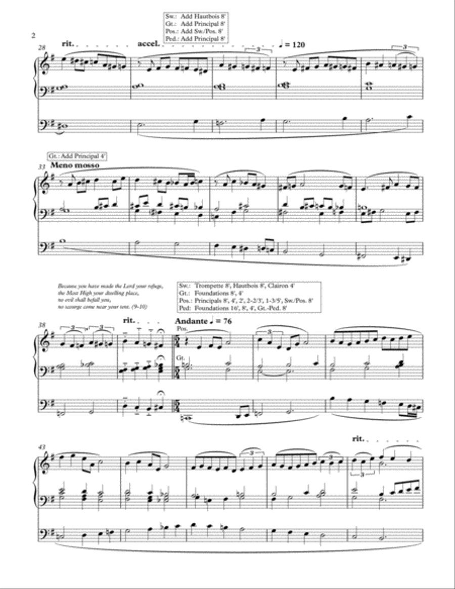 Psalm 91 (Organ) image number null