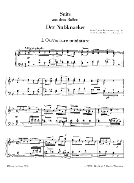 Nutcracker Suite Op. 71A