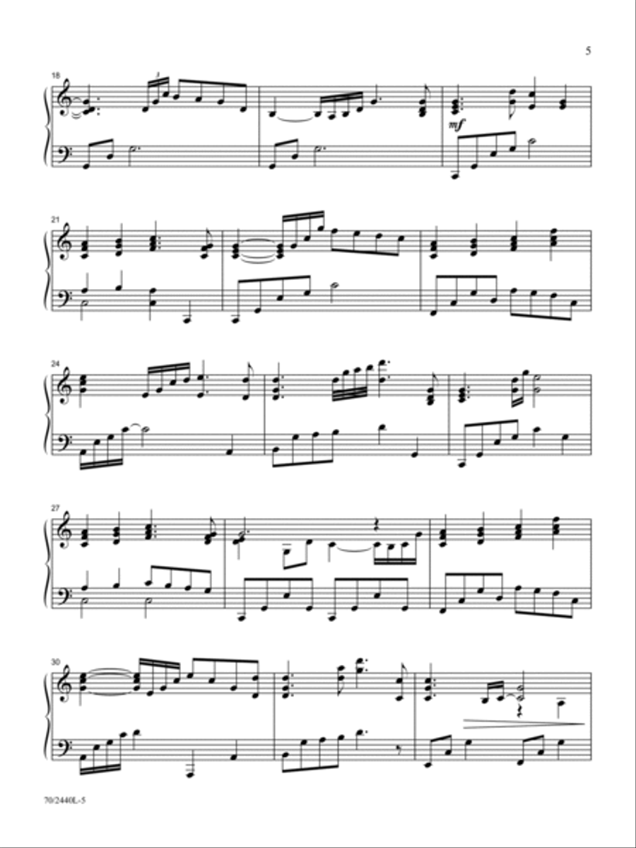 These Gifts We Bring Piano Solo scores gallery preview page 5