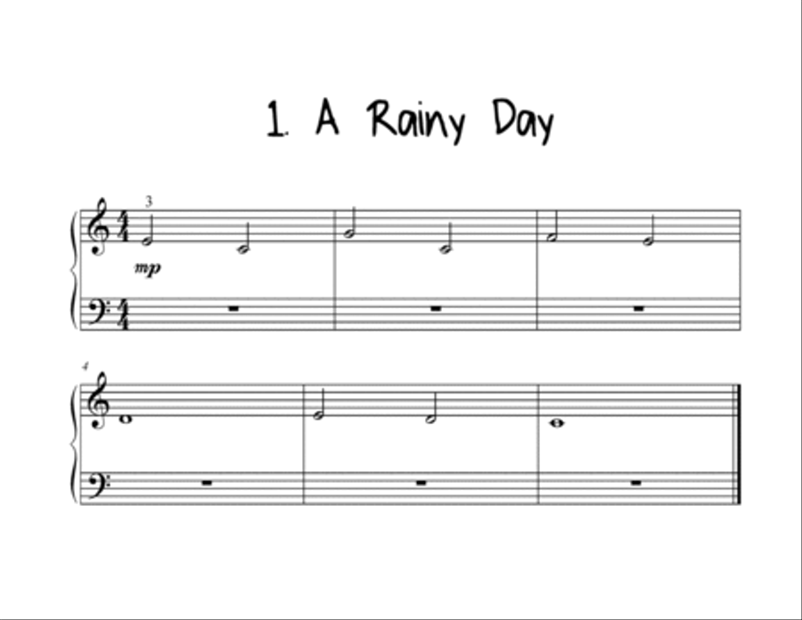 Note by Note sight-reading sheet music for Middle C primer piano students Piano Method scores gallery preview page 3