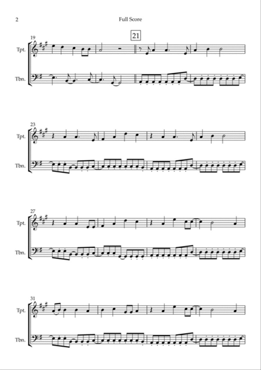 Clarity Brass Duet scores gallery preview page 2