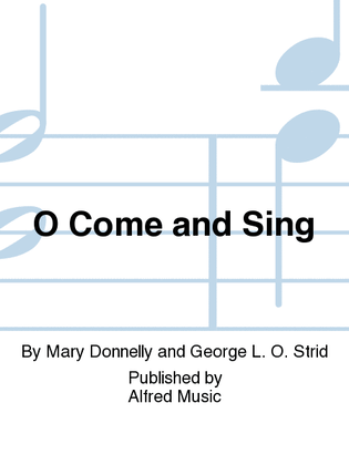 Book cover for O Come and Sing