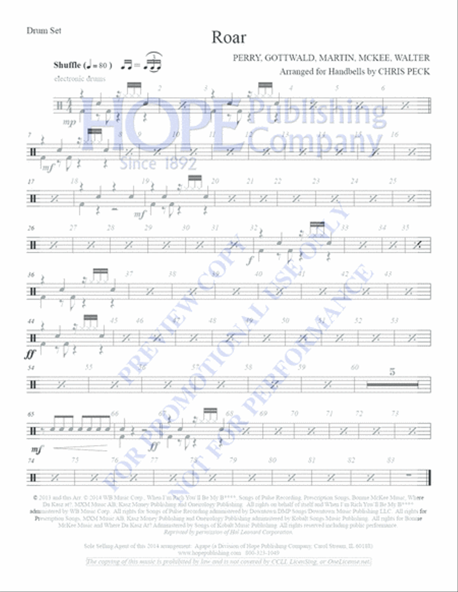 Roar Roar 5-Octaves scores gallery preview page 2