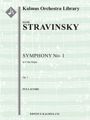 Symphony No. 1 in E-flat, Op. 1