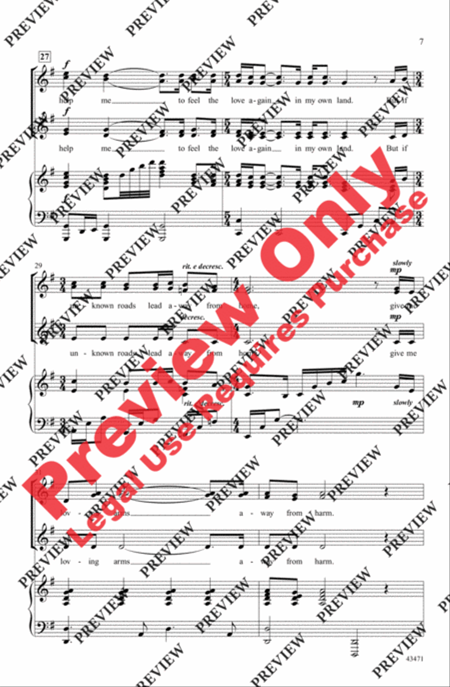 Prayer of the Children Prayer of the Children Women's Choir scores gallery preview page 6