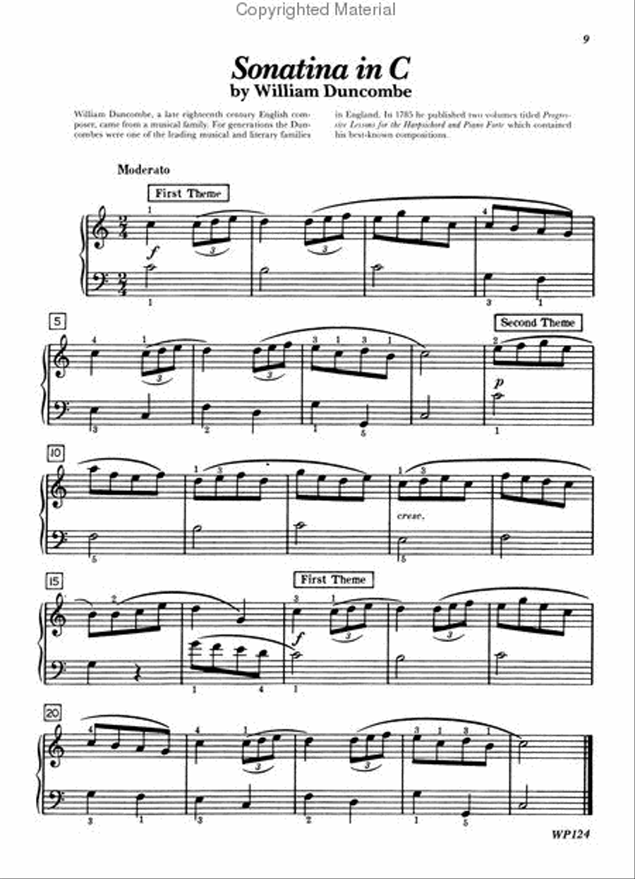 海外個人輸入 Sonatina First Album Sheet - Method Piano - Bastien James by その他