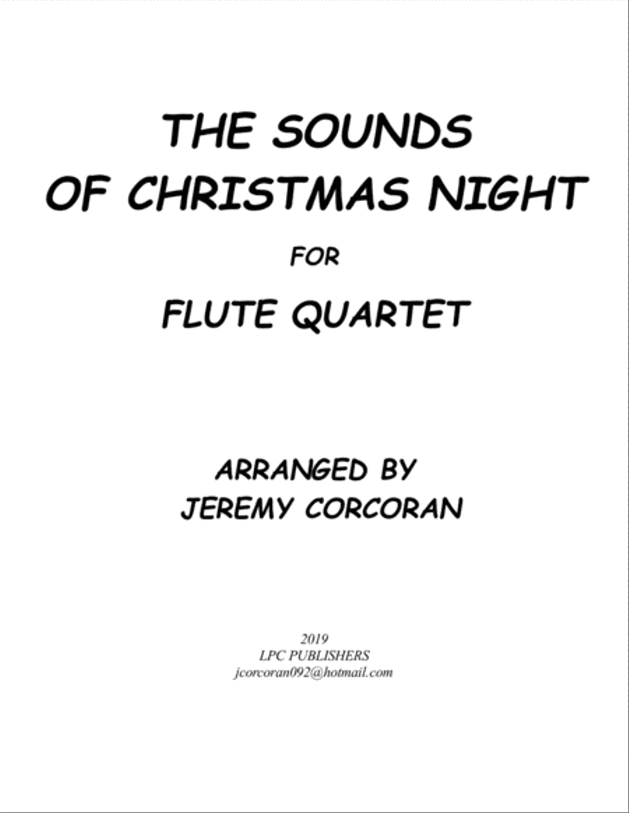 The Sounds of Christmas Night for Flute Quartet Flute Quartet scores gallery preview page 1
