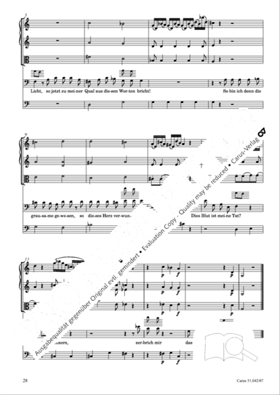 Grabmusik 4-Part scores gallery preview page 29