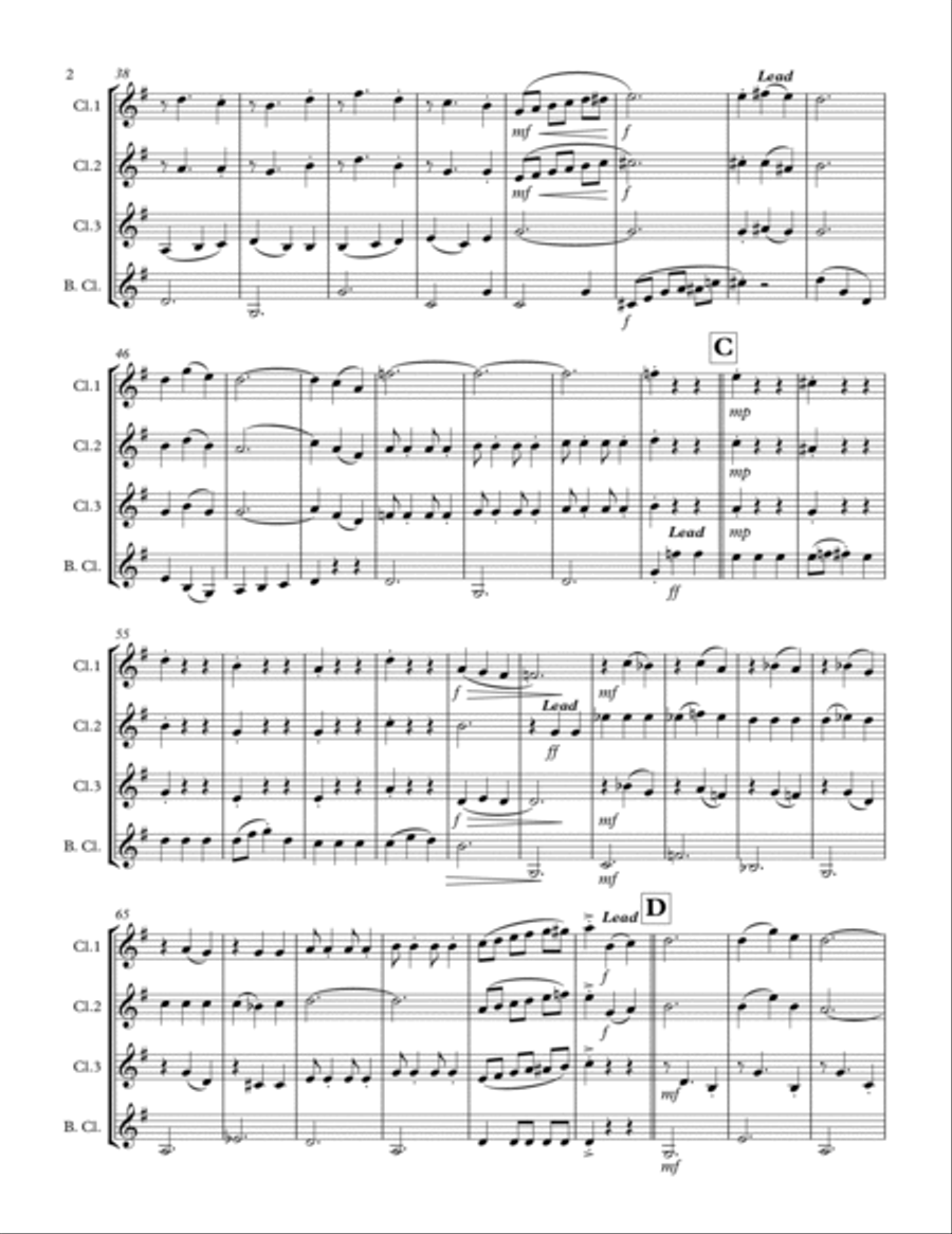 The Most Wonderful Time Of The Year Woodwind Ensemble scores gallery preview page 3