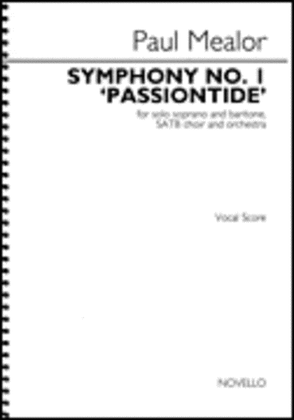 Book cover for Symphony No. 1 'Passiontide'