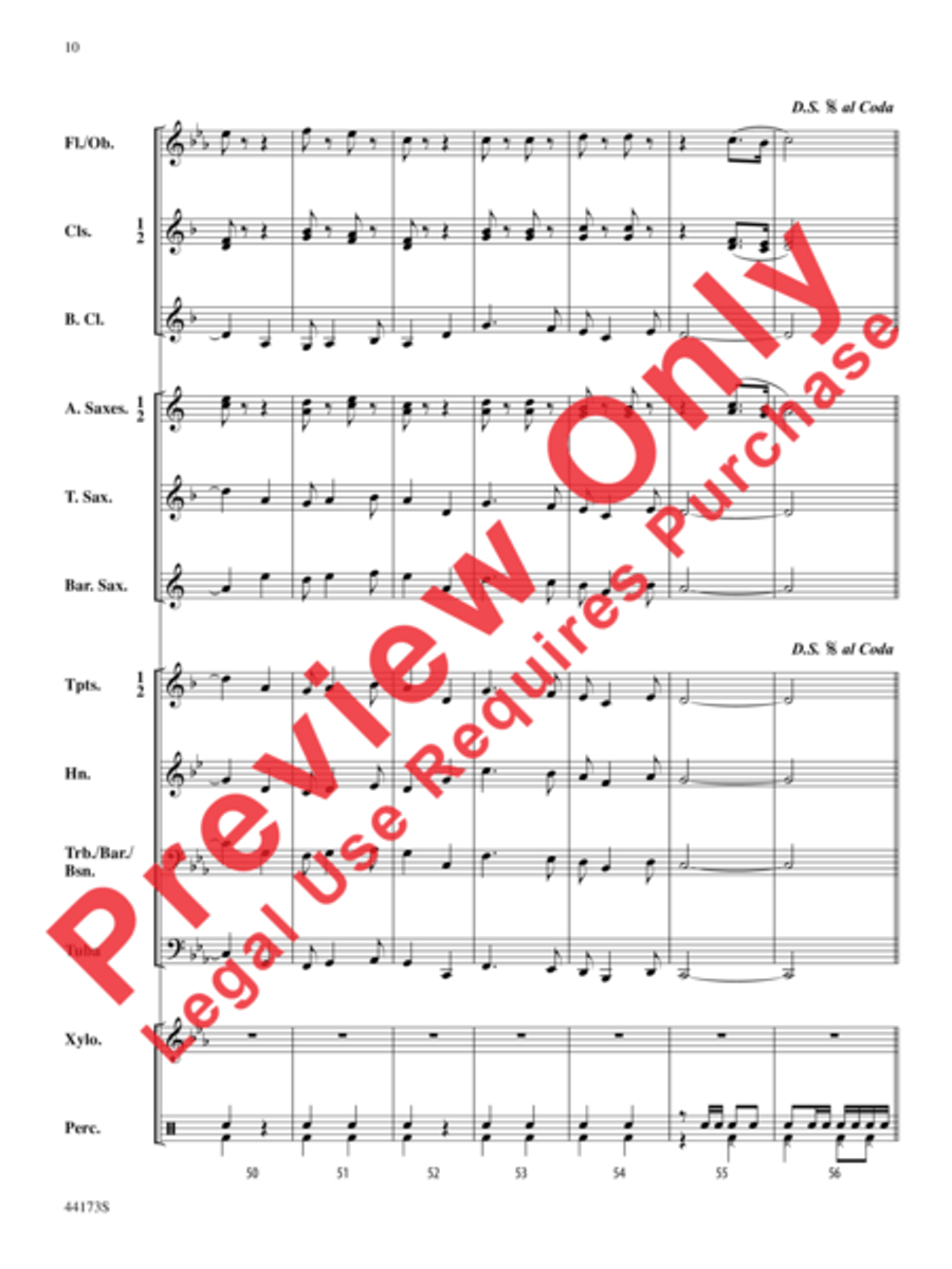 Cape Breton March Cape Breton March Concert Band scores gallery preview page 23
