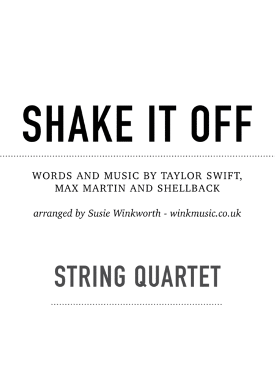 Shake It Off