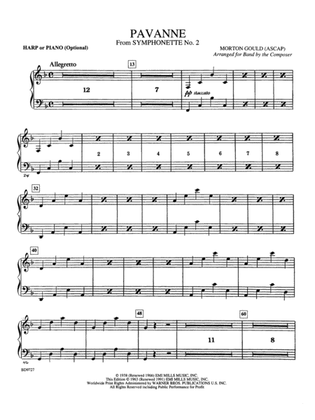 Pavanne (from Symphonette No. 2): Piano Accompaniment