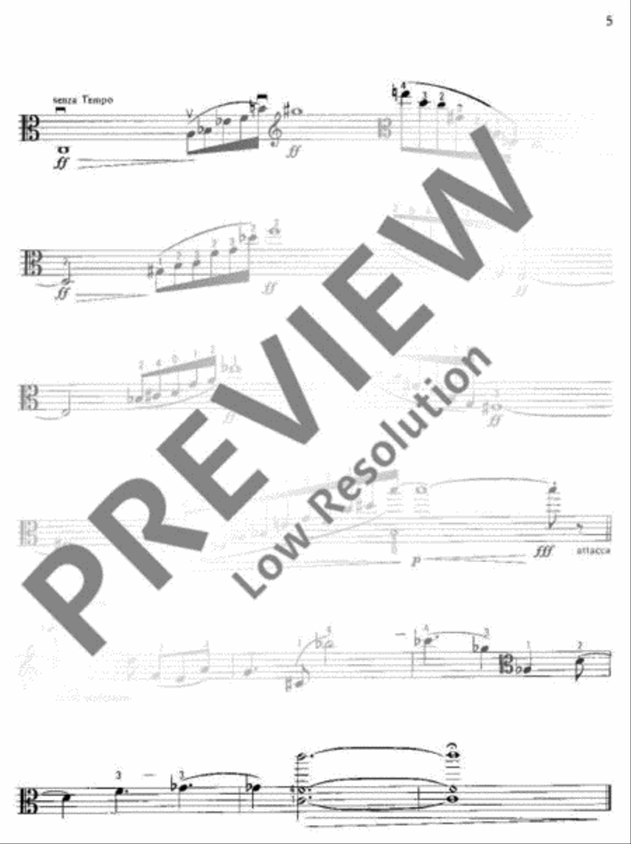 Nah oder fern Viola Solo scores gallery preview page 6