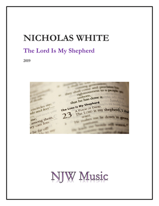 Book cover for The Lord Is My Shepherd (2019)