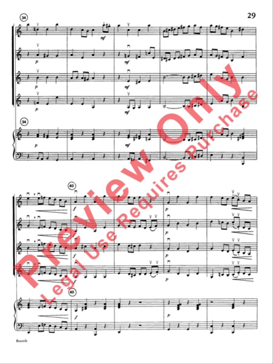 Highland/Etling Violin Quartet Series: Book 1