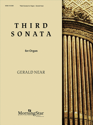 Book cover for Third Sonata for Organ