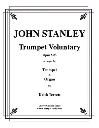 Book cover for Trumpet Voluntary in D for Trumpet & Organ