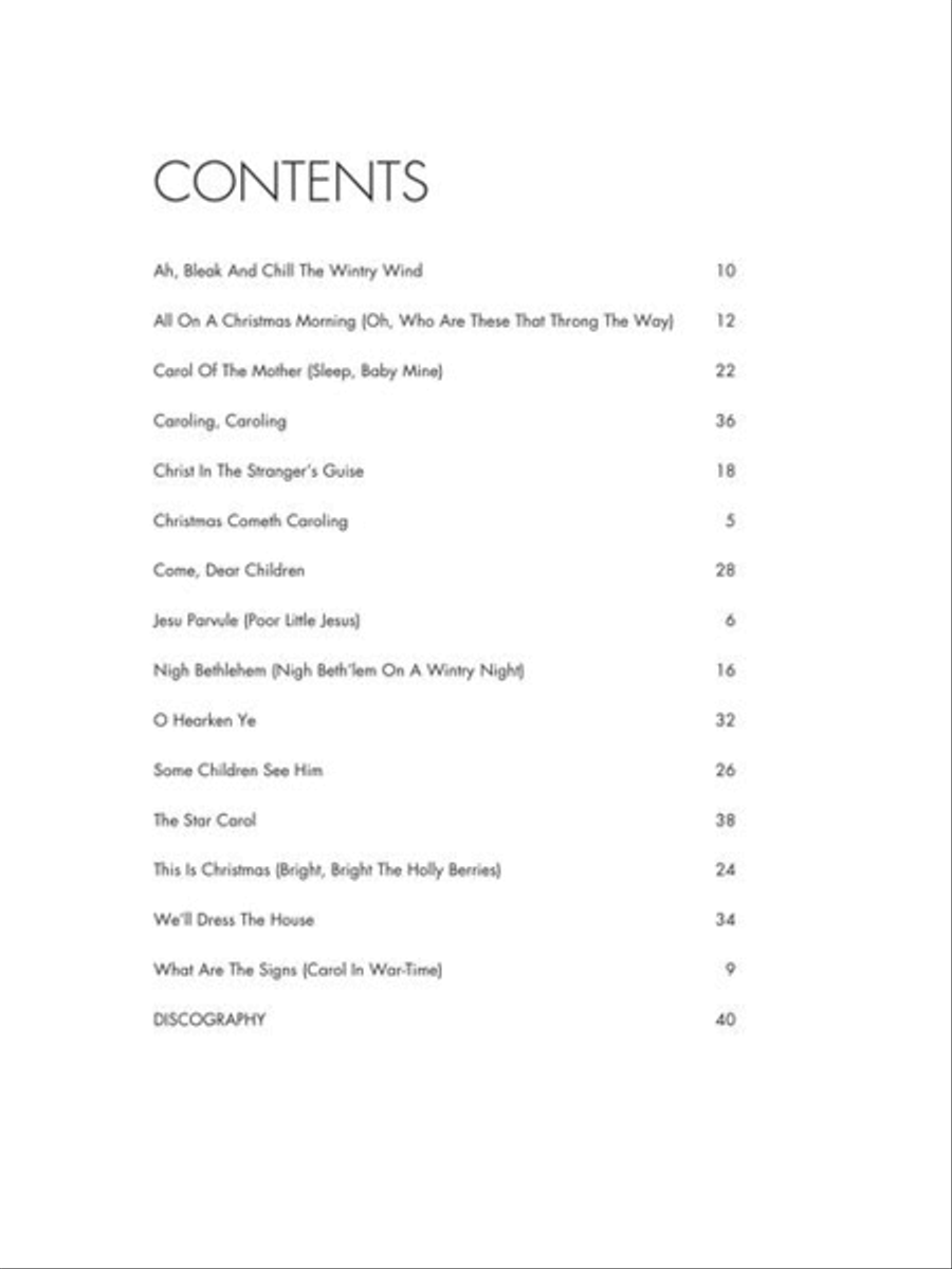 The Alfred Burt Christmas Carols Piano, Vocal, Guitar scores gallery preview page 4