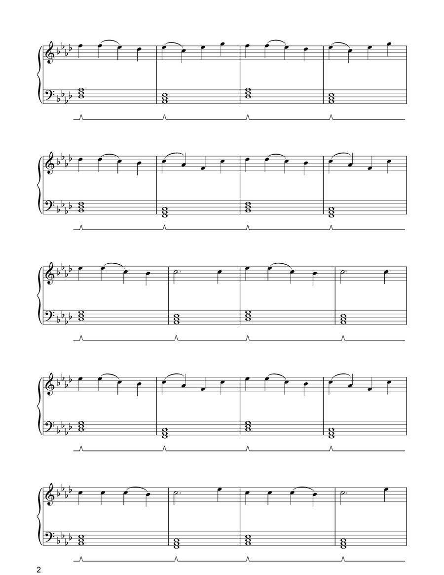 The Exchange (from The Claim) Piano Solo scores gallery preview page 2