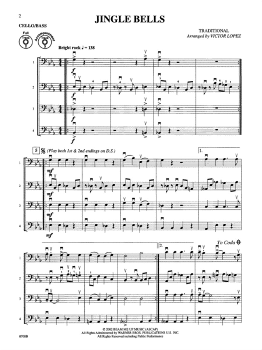 Flex-Ability Holiday -- Solo-Duet-Trio-Quartet with Optional Accompaniment Small Ensemble scores gallery preview page 6