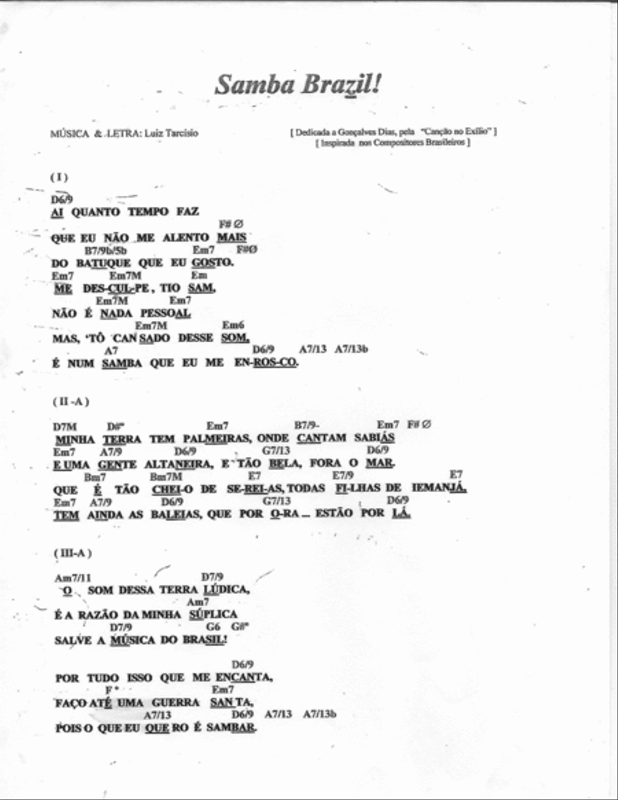 Samba BRAZIL!: It'a e typical hot rhytm from Brazil called SAMBA. Small Ensemble scores gallery preview page 1