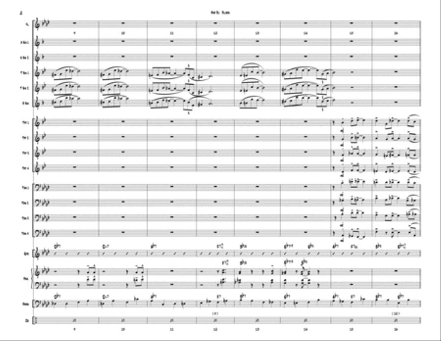 Bad Ol' Blues Jazz Ensemble scores gallery preview page 4