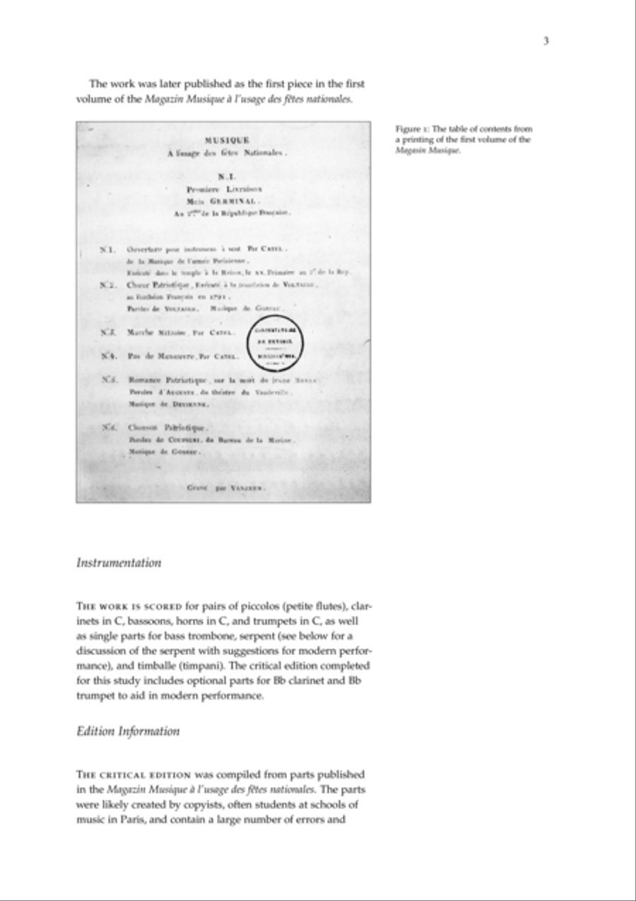 Ouverture pour instruments à vent Concert Band scores gallery preview page 6