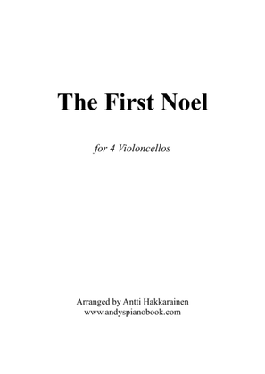 Book cover for The First Noel - Cello Quartet