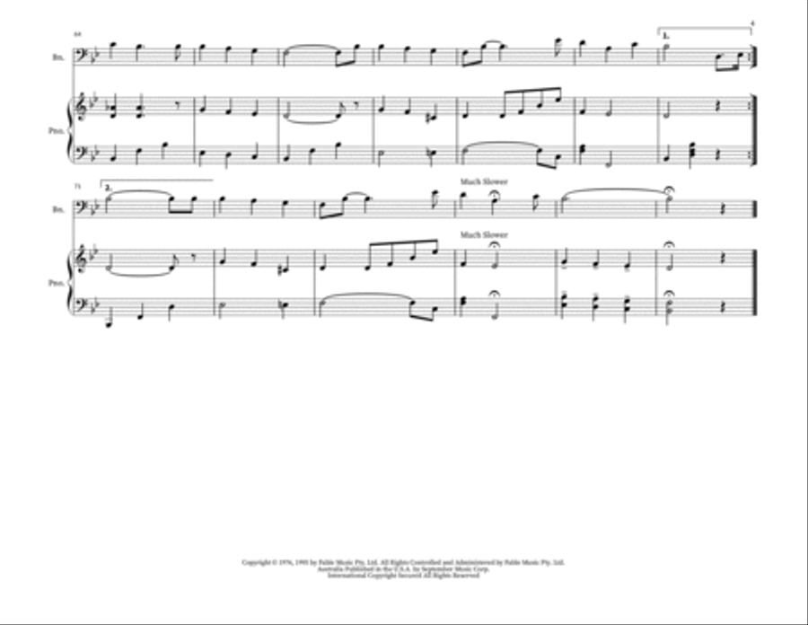 The Irish Wedding Song Woodwind Duet scores gallery preview page 4