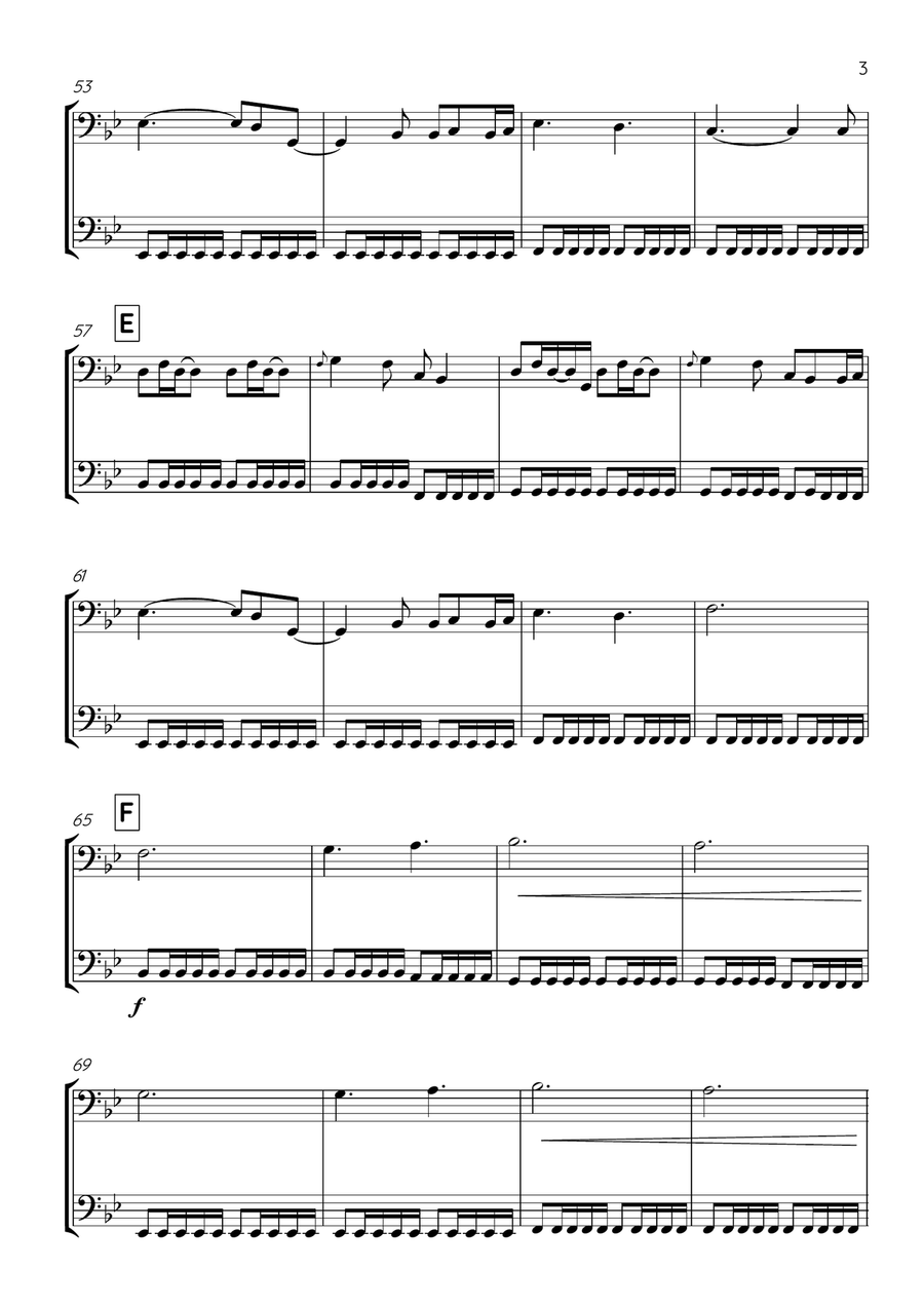 A Thousand Years A Thousand Years String Duet scores gallery preview page 3