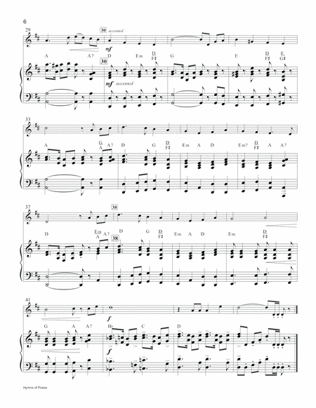 Hymns of Praise - Piano/Rhythm