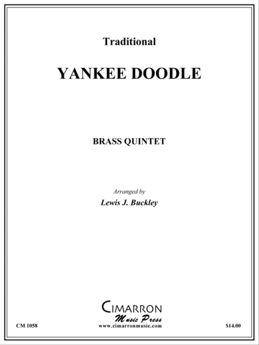 Yankee Doodle Yankee Doodle Brass Quintet scores gallery preview page 1