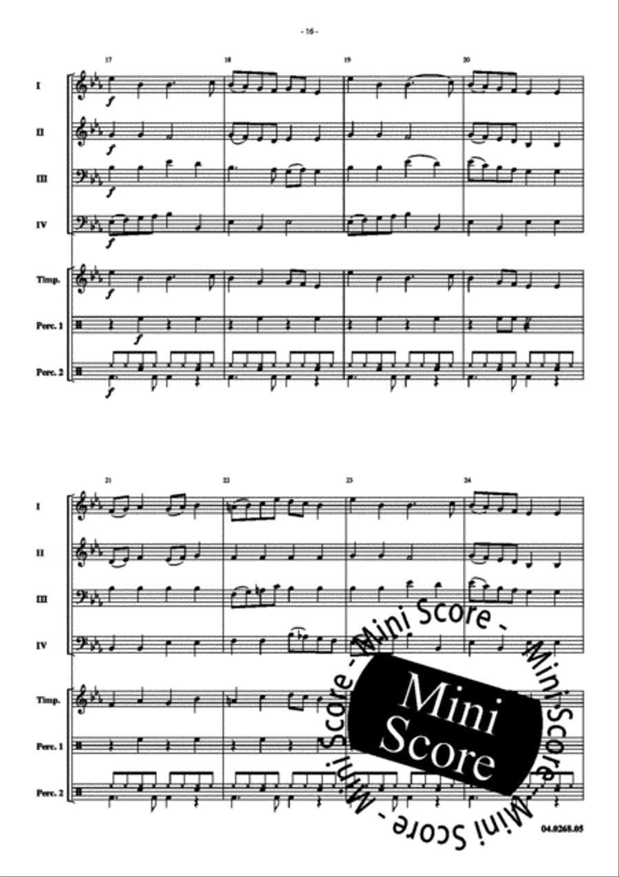 Hever Castle Brass Band scores gallery preview page 20
