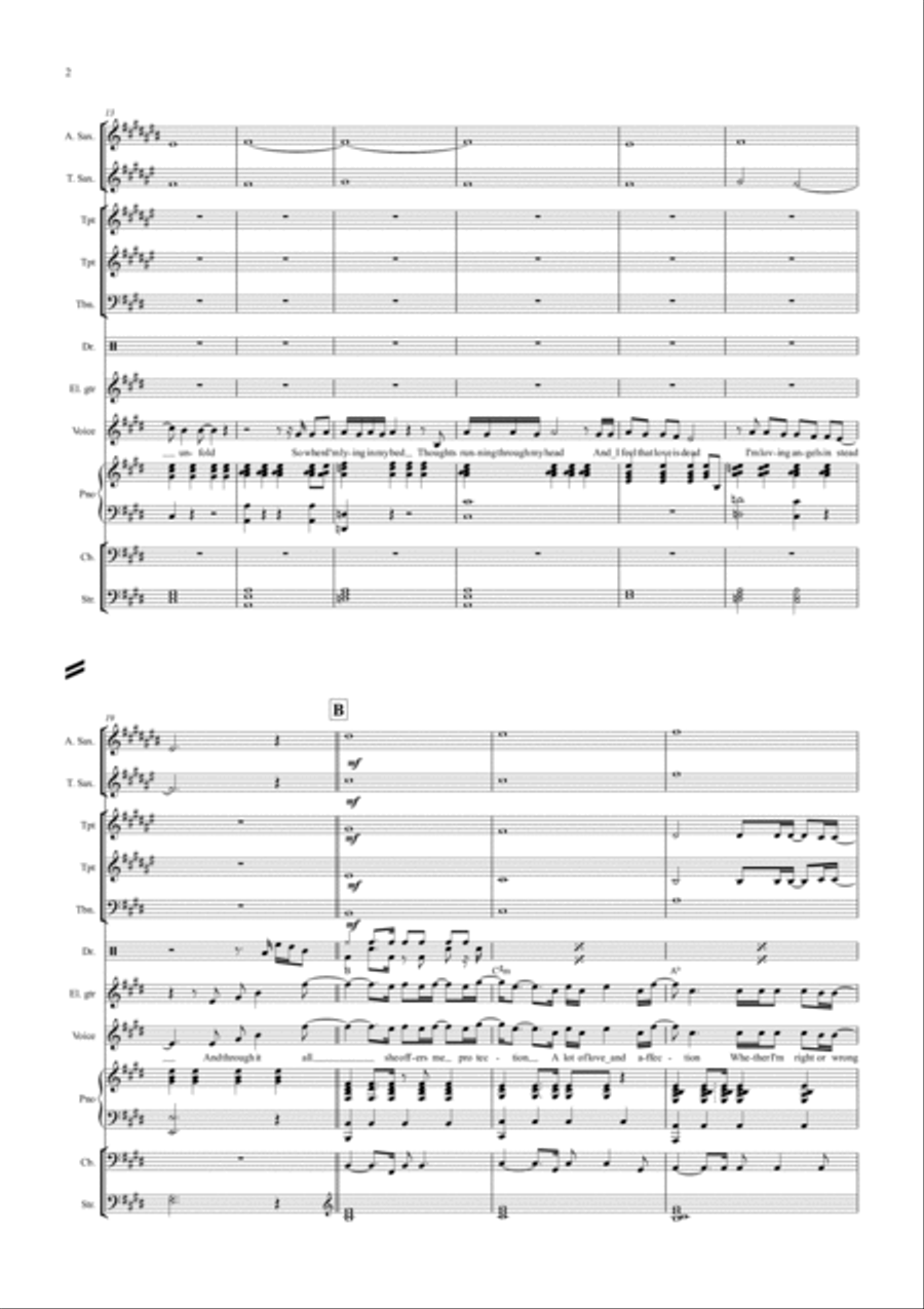 Angels Angels Jazz Ensemble scores gallery preview page 2