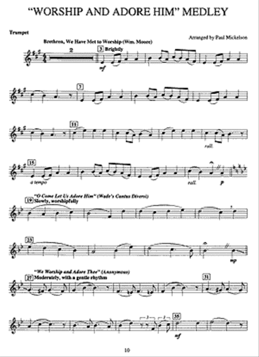 Gospel Trumpet Bugle scores gallery preview page 2