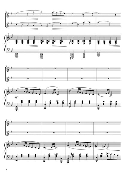 Caccini "Ave Maria" Piano Trio/ Baritone Sax duet  image number null