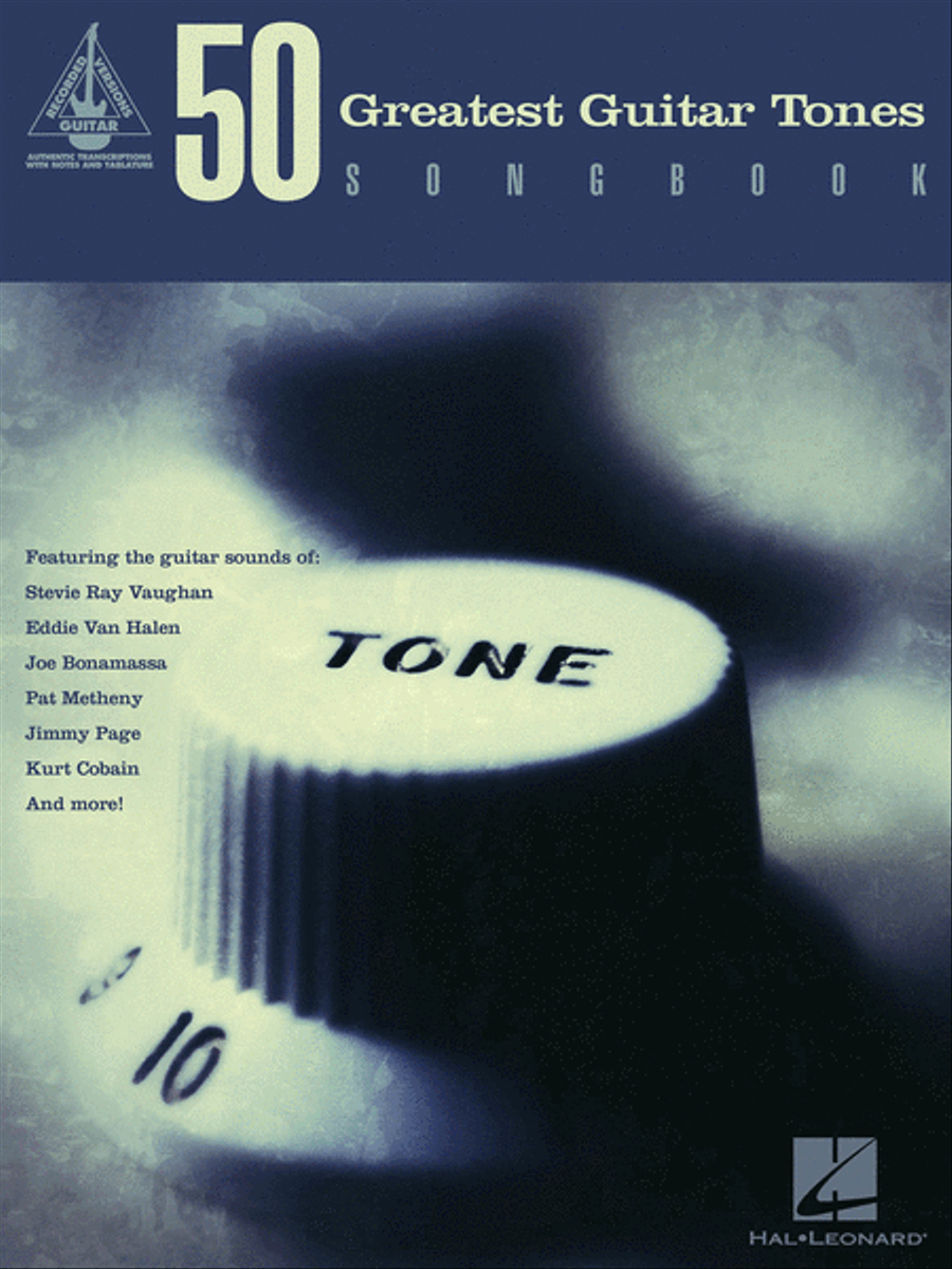 50 Greatest Guitar Tones Songbook Electric Guitar scores gallery preview page 1