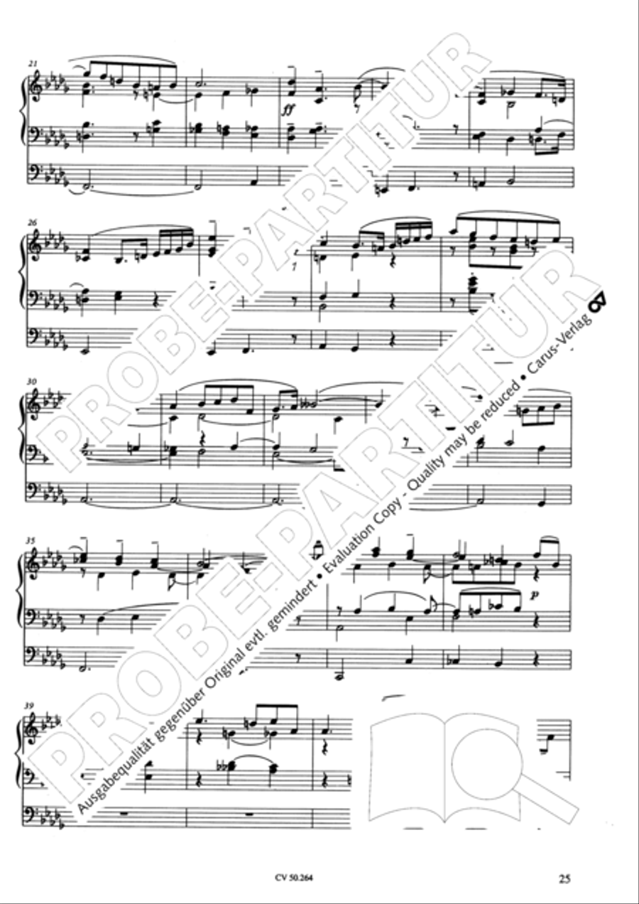 Free organ music for the Worship Service Organ Solo scores gallery preview page 26