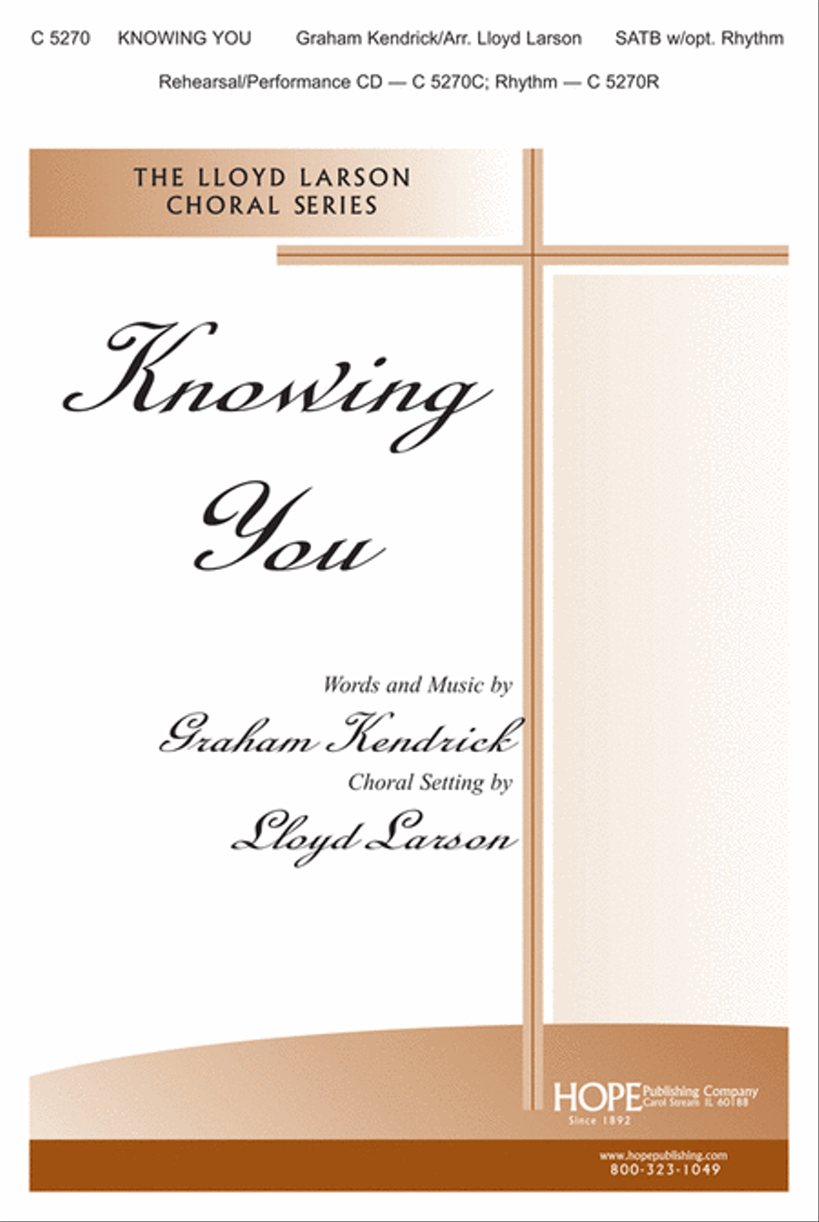 Knowing You Knowing You 4-Part scores gallery preview page 1