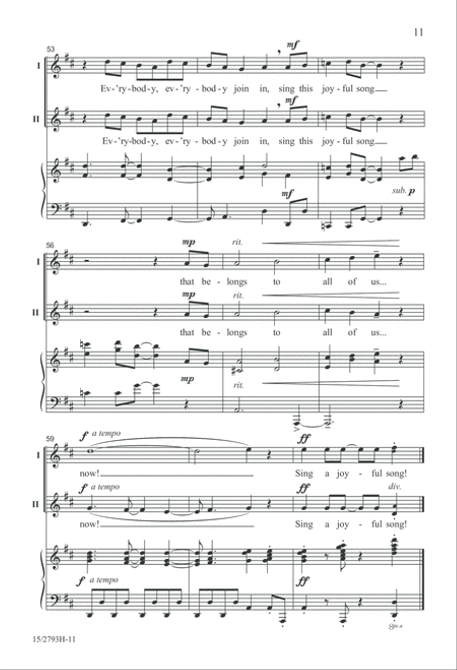 All of Us 2-Part scores gallery preview page 12
