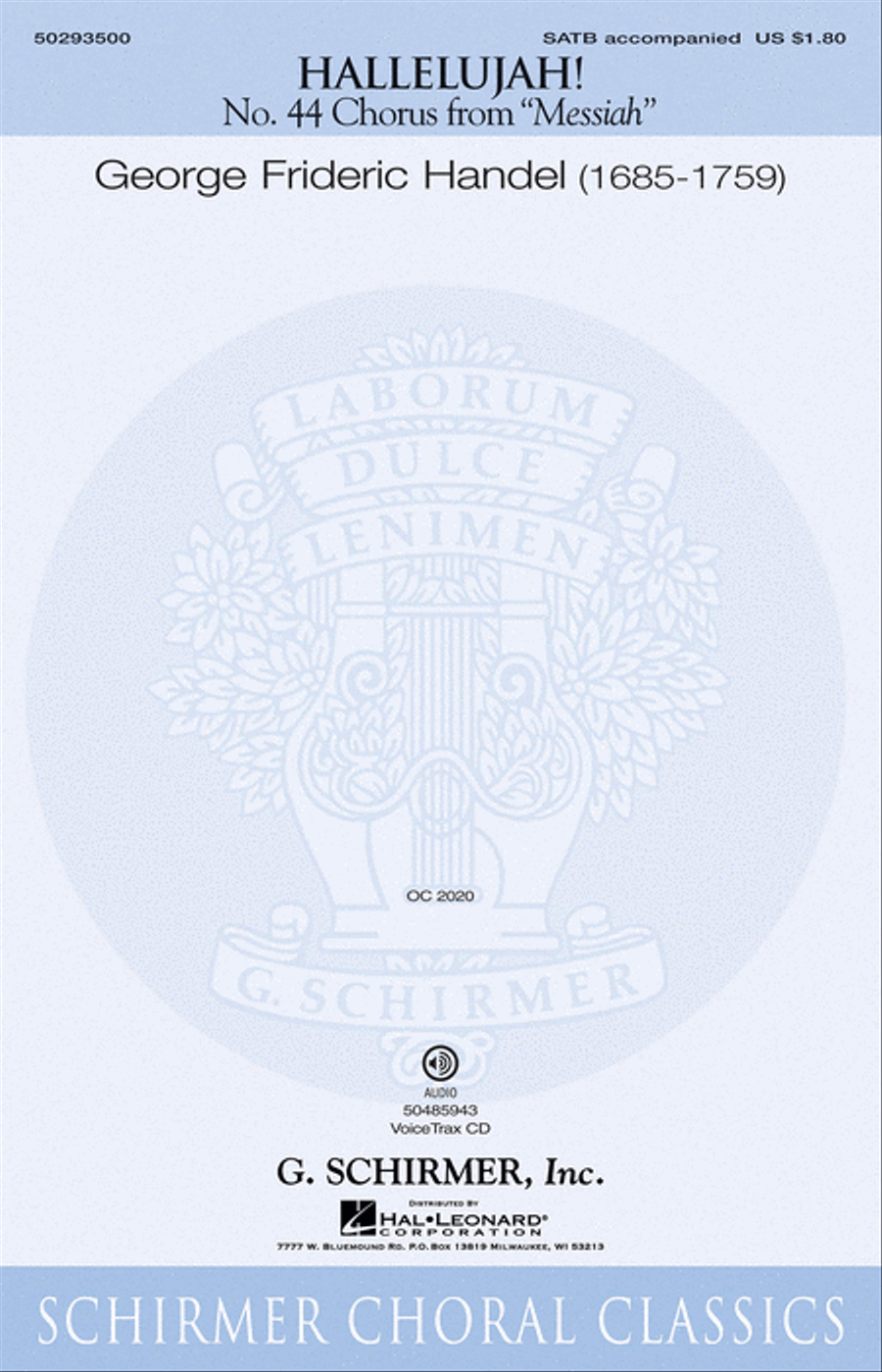 Hallelujah Chorus (from The Messiah) Choir scores gallery preview page 1