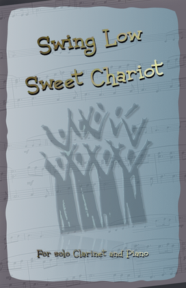 Book cover for Swing Low Sweet Chariot. Gospel Song for Clarinet and Piano