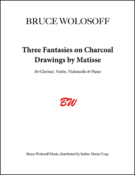Three Fantasies on Charcoal Drawings by Matisse