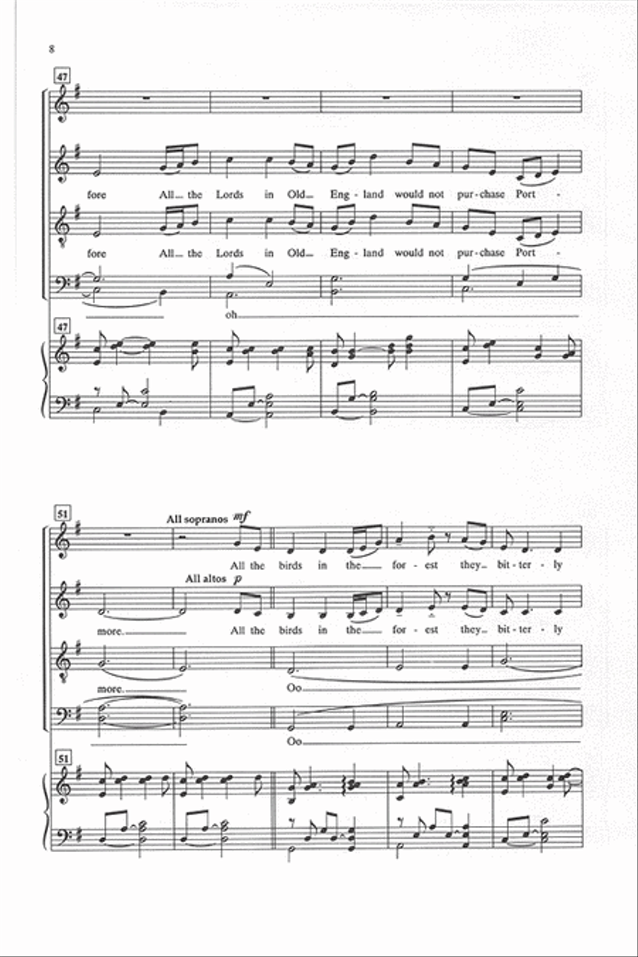 Bonny Portmore Bonny Portmore 4-Part scores gallery preview page 7