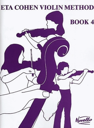 Book cover for Eta Cohen Violin Method Book 4 Student Book