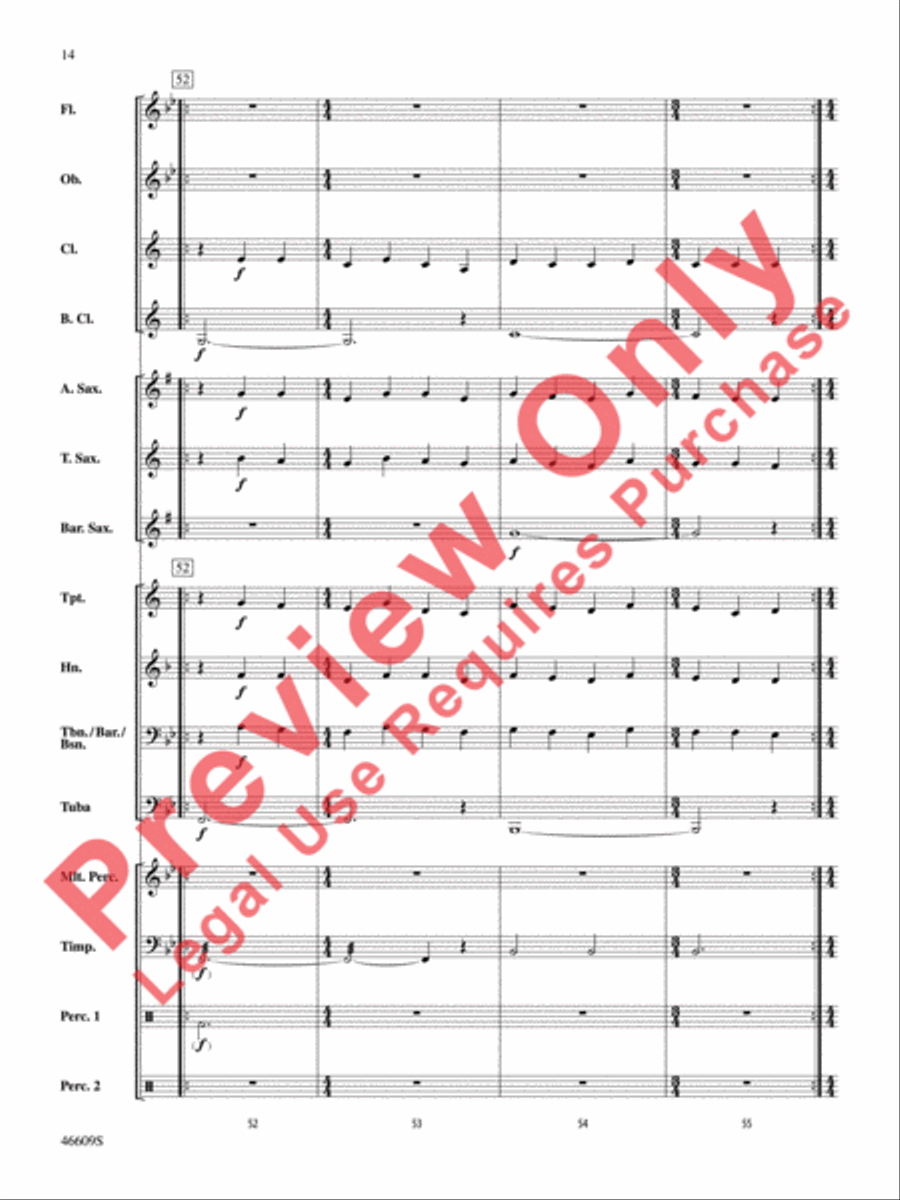 A (Very) Short History of Music Concert Band scores gallery preview page 15