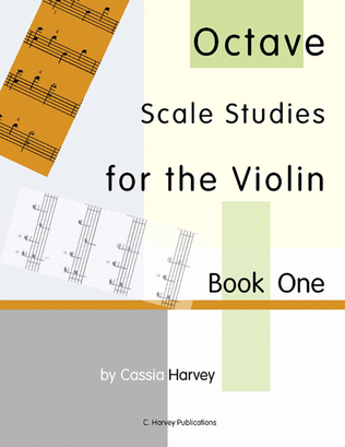 Book cover for Octave Scale Studies for the Violin, Book One