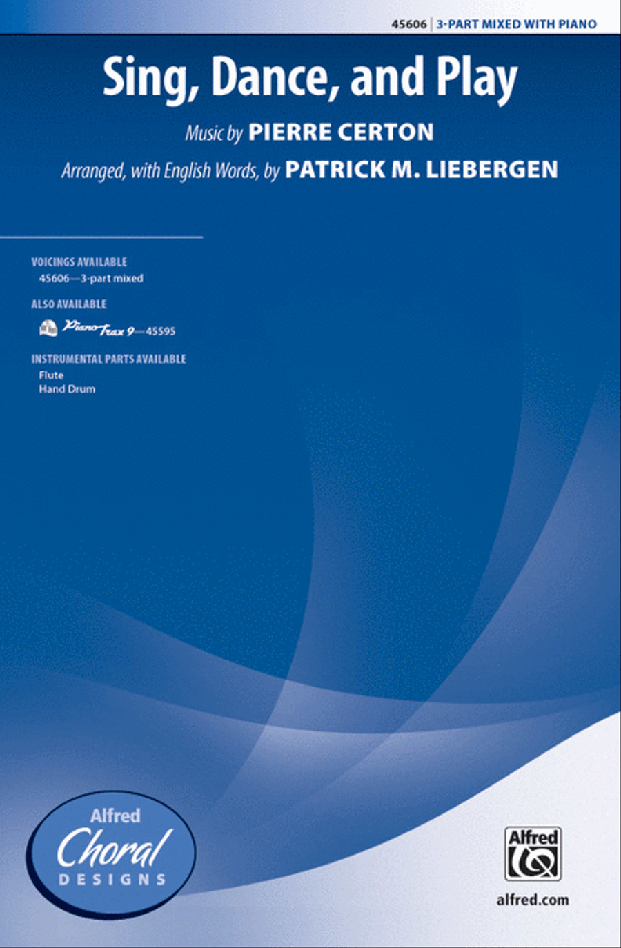 Sing, Dance, and Play by Pierre Certon 3-Part - Sheet Music