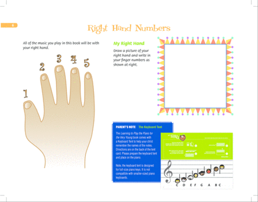 Learning to Play Piano for the Very Young Piano Method scores gallery preview page 7